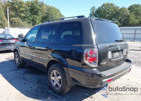 2007 Honda Pilot Ex из США, поврежденный, VIN 5FNYF28457B046312